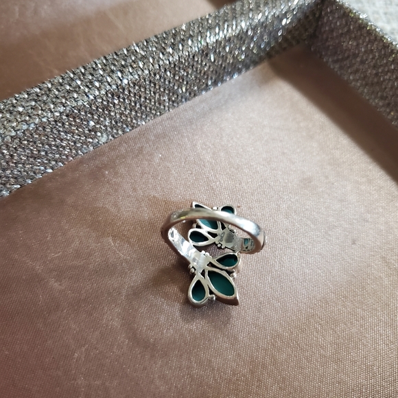 Samuel B. Sterling Turquoise Bypass Ring - Picture 7 of 8